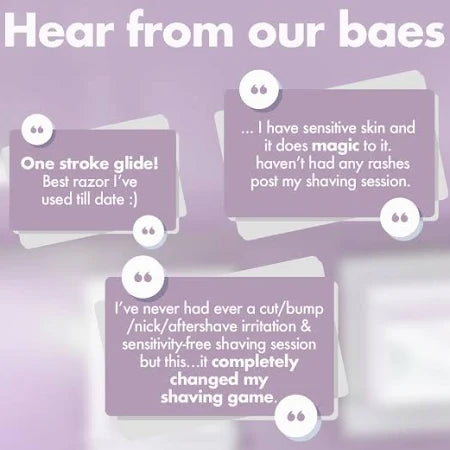 Bombae Defender Flexipro Body Razor for Women (1Pcs)