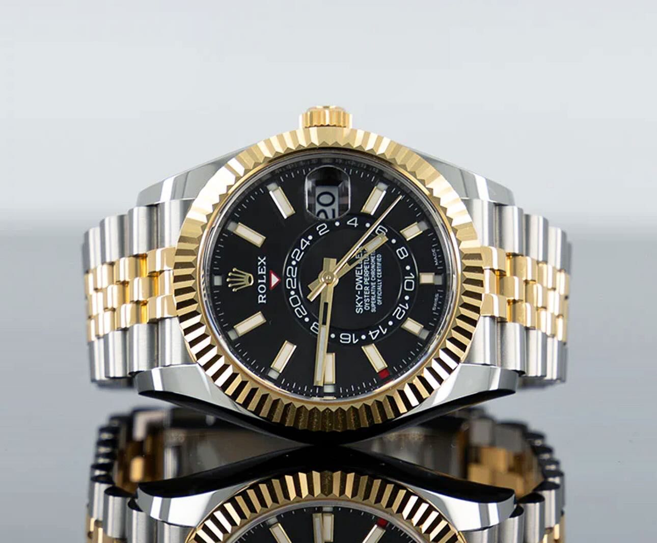 Rolex Sky-Dweller Black For Men