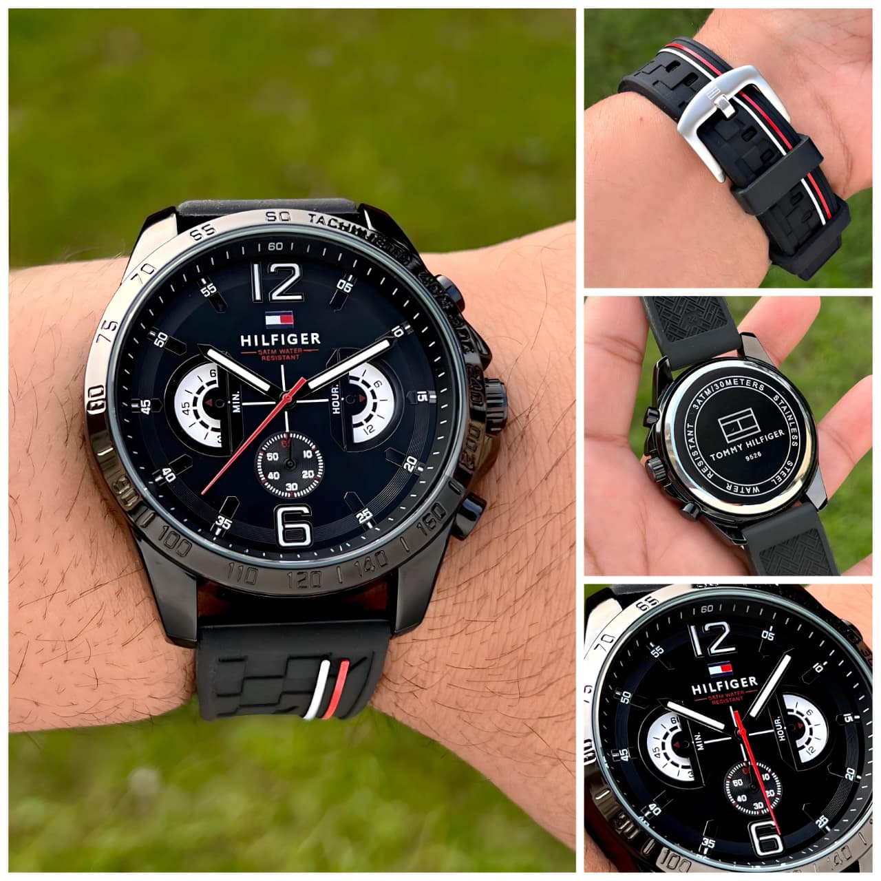 Tommy Hilfiger Men's Decker Black Dial Watch - 1791473