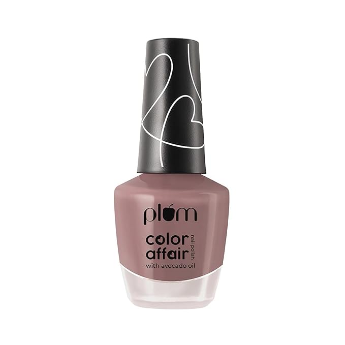 Plum Color Affair Nail Polish | 7-Free Formula | High Shine & Plump Finish | 100% Vegan & Cruelty Free Nailpaint | Lilac Dawn - 132 | 11 ml