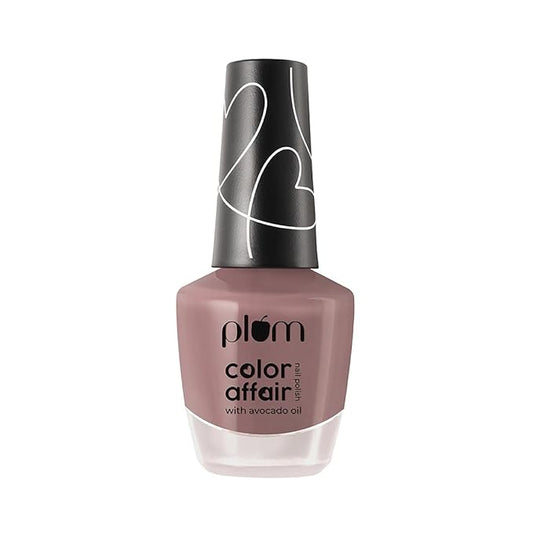 Plum Color Affair Nail Polish | 7-Free Formula | High Shine & Plump Finish | 100% Vegan & Cruelty Free Nailpaint | Lilac Dawn - 132 | 11 ml