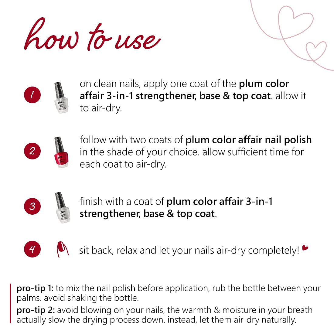 Plum Color Affair Nail Polish | 7-Free Formula | High Shine & Plump Finish | 100% Vegan & Cruelty Free Nailpaint | So Rad - 144 | 11 ml