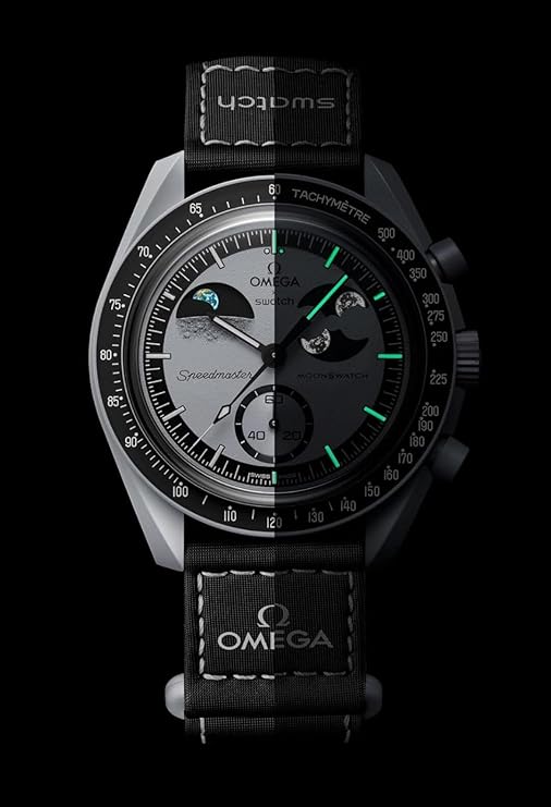 Swatch MoonSwatch Omega x Mission to Earthphase Bioceramic Wrist Watch