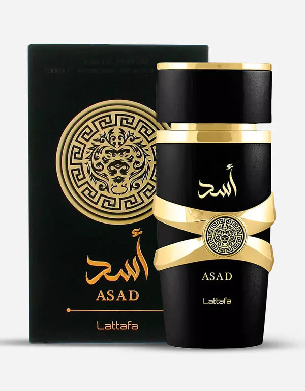 Latafa Power Duo for Men – Asad Eau De Parfum 100ml + Qaed Al Fursan.
