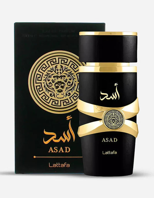 Latafa Power Duo for Men – Asad Eau De Parfum 100ml + Qaed Al Fursan.