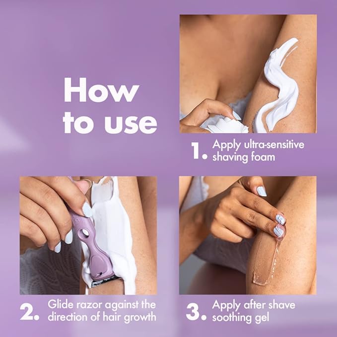 Bombae Defender Flexipro Body Razor for Women (1Pcs)