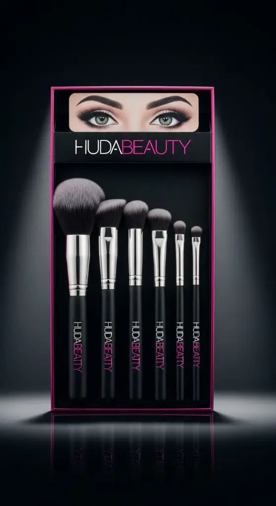 Huda Beauty Professional Make Up Brushes 7Pcs Set