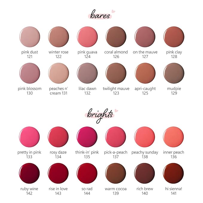 Plum Color Affair Nail Polish | 7-Free Formula | High Shine & Plump Finish | 100% Vegan & Cruelty Free Nailpaint | Pink Blossom - 130 | 11 ml