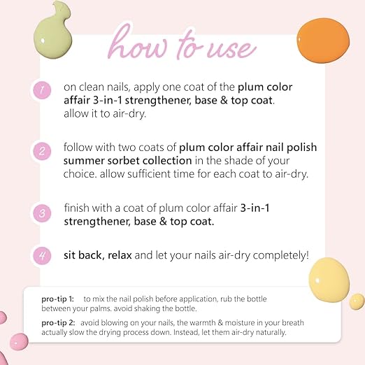 Plum Color Affair Nail Polish Summer Sorbet Collection | High Shine & P Finish | 7-Free Formula | 100% Vegan & Cruelty Free | Black Grape - 156,Matte,11 Ml