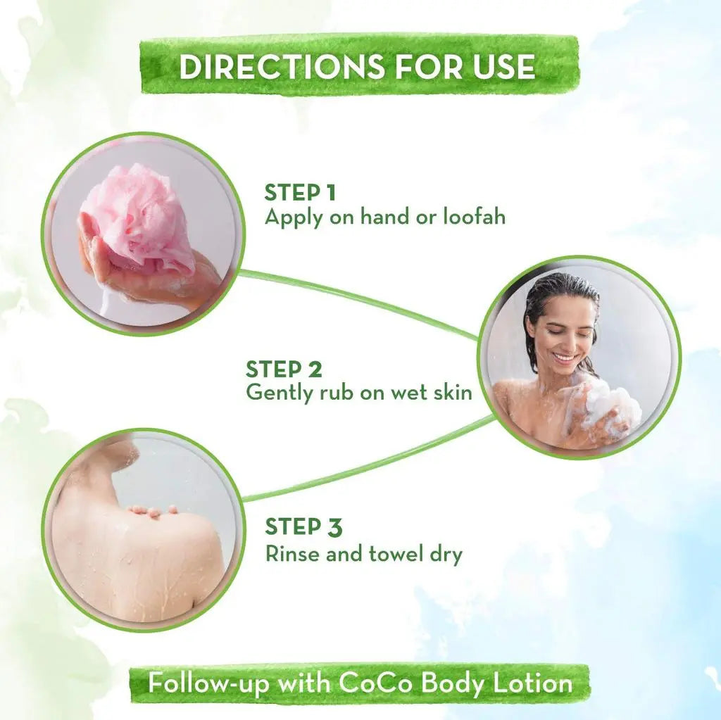 CoCo Body Wash With Coffee and Cocoa For Skin Awakening - 300 ml