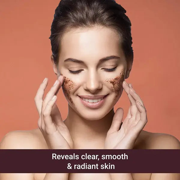 Bombay Shaving Company Coffee Face Scrub. Skin Brightening Formula