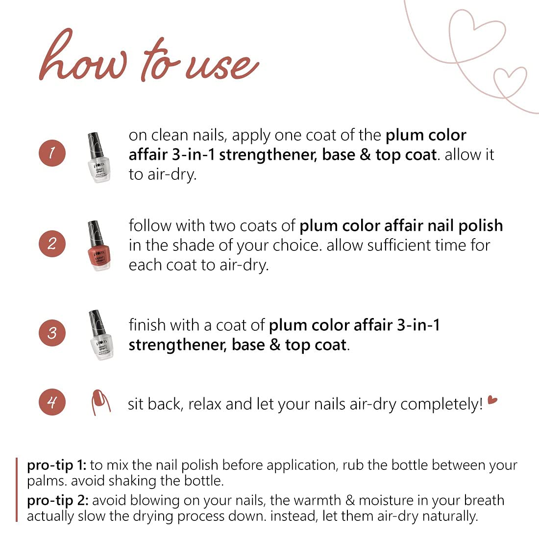 Plum Color Affair Nail Polish | 7-Free Formula | High Shine & Plump Finish | 100% Vegan & Cruelty Free Nailpaint | Pink Clay - 128 | 11 ml