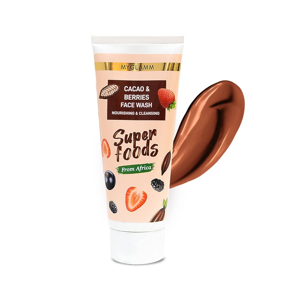 MyGlamm Superfoods Cacao & Berries Face Wash
