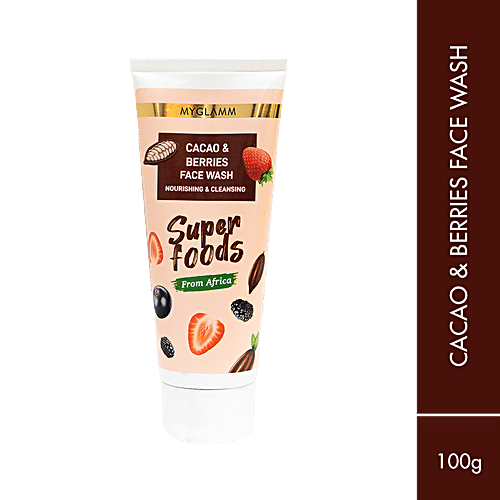 MyGlamm Superfoods Cacao & Berries Face Wash